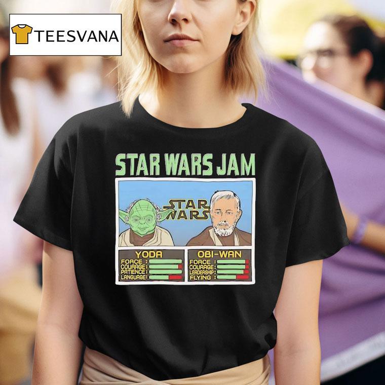 Jam Yoda And Obi Wan Star Wars Jam T Shirt