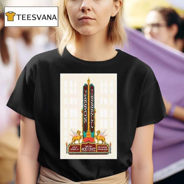 Jason Isbell And The Unit Detroit Mi June Live T Shirt