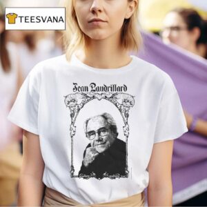 Jean Baudrillard Photo T Shirt