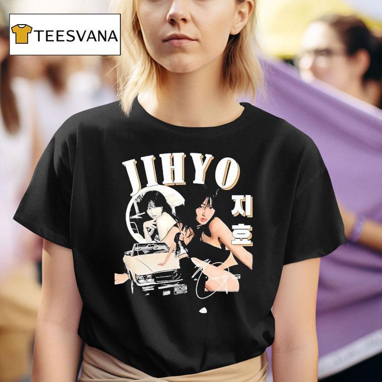 Jihyo Singer Signature Graphic T Shirt