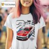 Josh Berry No Ford Mustang Dark Horse For Wood Brothers Racing T Shirt
