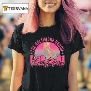 Kaci Lennox The Baltimore Baddie City Skyline T Shirt