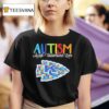 Kansas City Chiefs Autism Accept Understand Love T Shirt