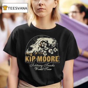 Kip Moore Solitary Tracks World Tour T Shirt