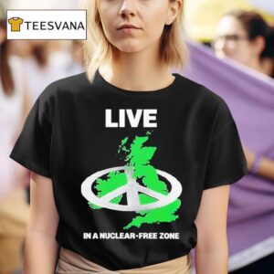 Live In A Nuclear Free Zone Anti Nuclear Movement House X Peter Kennard Peace T Shirt