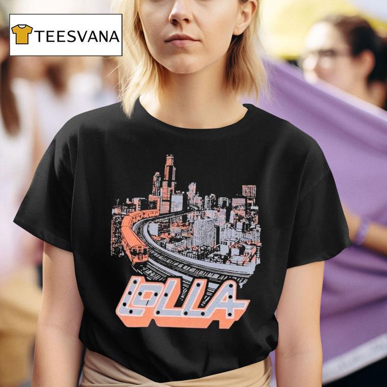 Lollapalooza X Cta X Ellen Ma City T Shirt