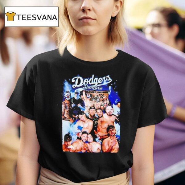 Los Angeles Dodgers Daddies Graphic T Shirt