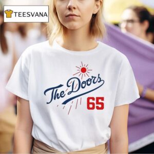 Los Angeles Dodgers The Doors Summer Baseball T Shirt