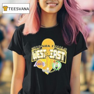Los Angeles Lakers Vs Boston Celtics West Vs East Nba Finals Vintage T Shirt