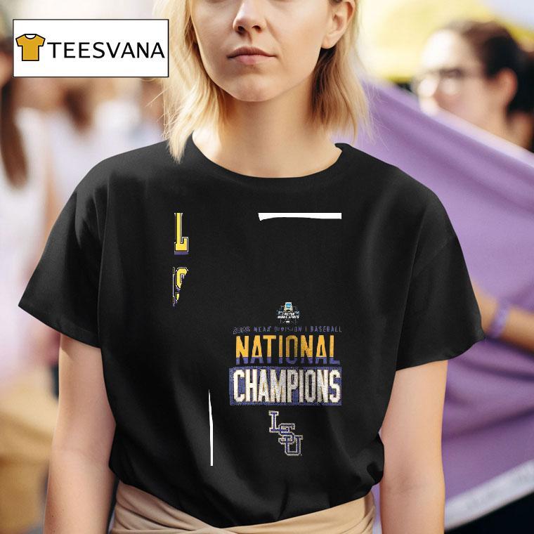 Lsu Tigers National Champions Ncaa Division I Baseball T Shirt