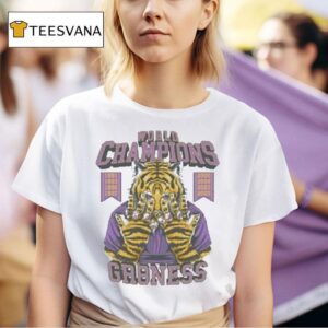 Lsu Tigers Grness World Champions Mascos T Shirt