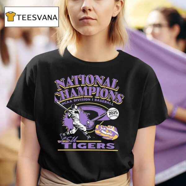 Lsu Tigers National Champions Ncaa Division I Baseball T Shirt