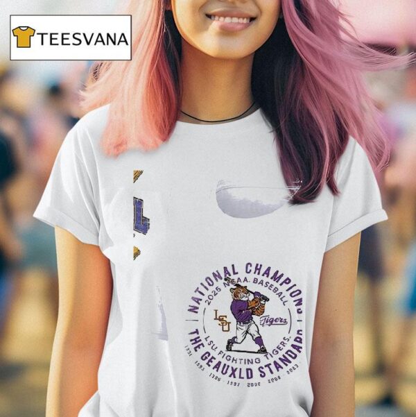 Lsu Tigers National Champions The Geauxld Standard Masco T Shirt