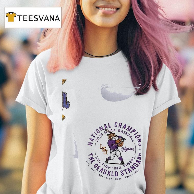 Lsu Tigers National Champions The Geauxld Standard Masco T Shirt