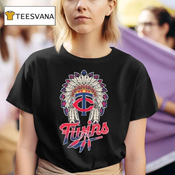 Minnesota Twins X Native American T Shirt