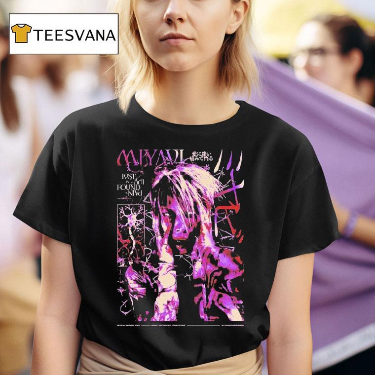 Miyavi Barbed Wire Lost In Love Found In Pain T Shirt