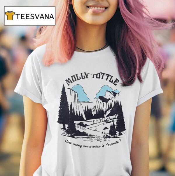 Molly Tuttle How Many More Miles To Yosemite T Shirt