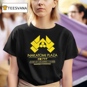 Nakatomi Plaza Logo Vintage T Shirt