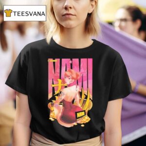 Nami King Of The Pirates One Piece Waifu T Shirt