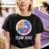 New York Knicks X New York Rangers X New York Yankees X New York Giants Team Logo T Shirt