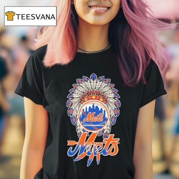 New York Mets X Native American T Shirt