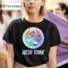 New York Mets X New York Rangers X New York Jets Team Logo T Shirt