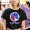 New York Yankees X New York Giants X New York Rangers Team Logo T Shirt