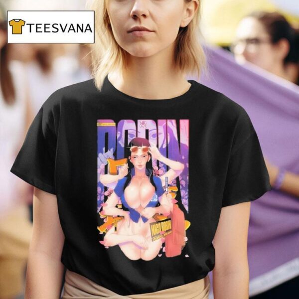 Nico Robin King Of The Pirates One Piece Waifu T Shirt