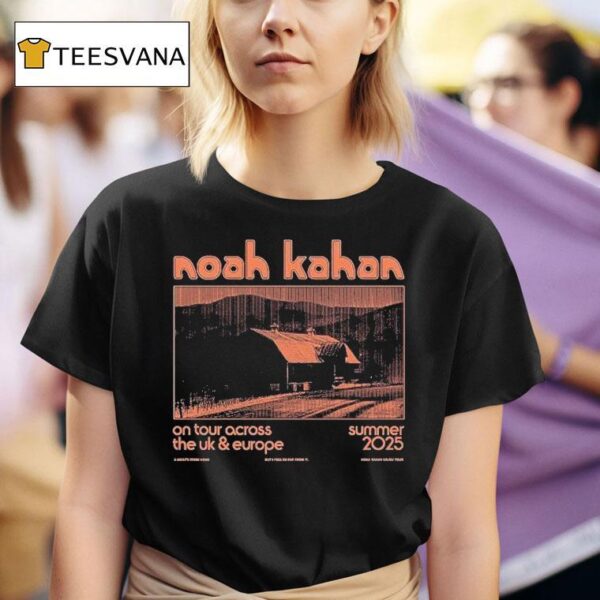 Noah Kahan On Tour Across The Uk And Eu Summer Tour House T Shirt