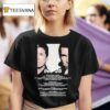 Oasis Live World Tour Dates Faces T Shirt