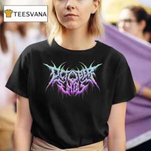 October Ends Death Logo T Shirt