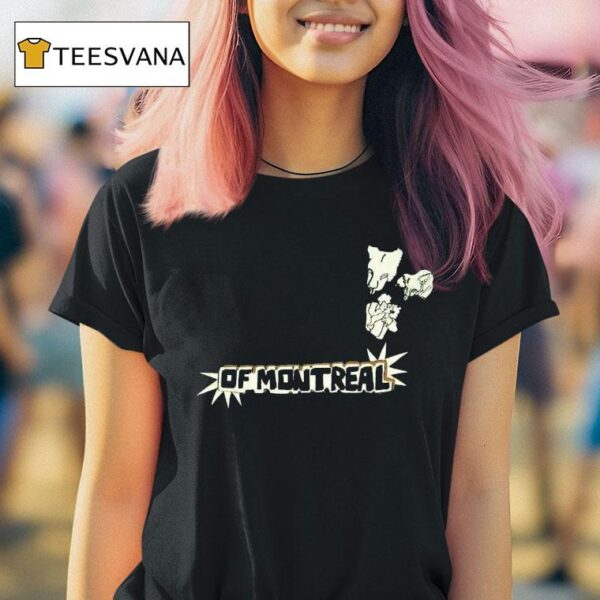Of Montreal Growl Growl Kiss T Shirt
