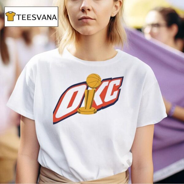 Okc Oklahoma City Thunder Wins Finals Champs T Shirt