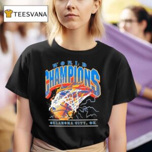 Okc World Champions Basketball T Shirt