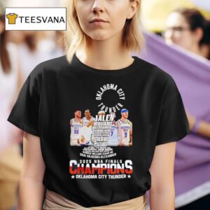 Oklahoma City Thunder Nba Finals Champions Roster T Shirt