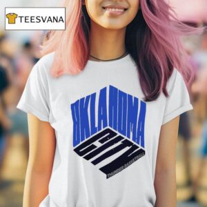Oklahoma City Thunder Basketball Cube T Shirt