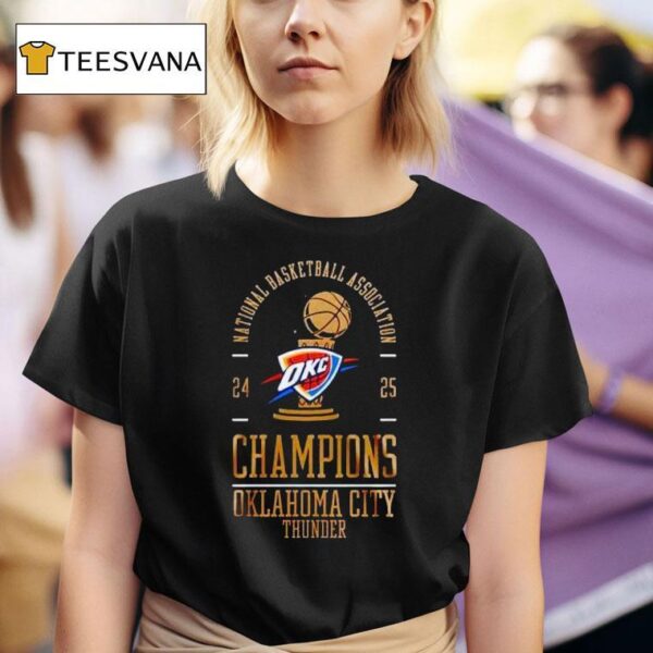 Oklahoma City Thunder Champions Back On The Throne T Shirt