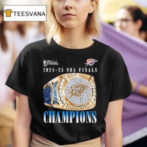 Oklahoma City Thunder Ring Nba Champions T Shirt