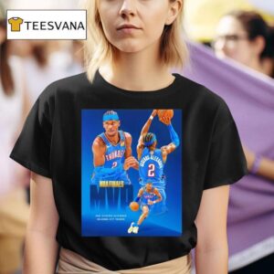 Oklahoma City Thunder Shai Gilgeous Alexander Nba Finals Mvp T Shirt