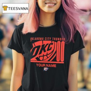 Oklahoma City Thunder Your Name Champions T Shirt