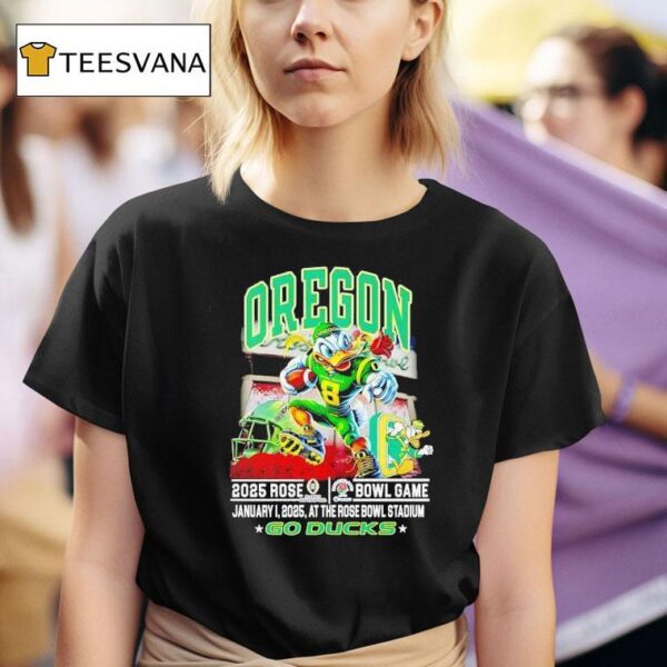 Oregon Ducks Rose Bowl Game Go Ducks T Shirt