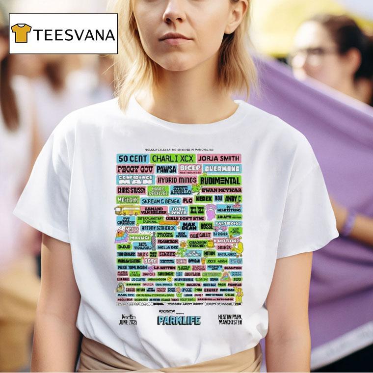 Parklife Festival At Heaton Park In Manchester Uk On June T Shirt