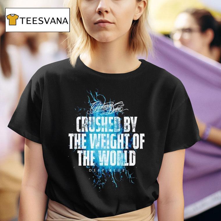 Parkway Drive Crushed By The Weight Of The World Deep Blue T Shirt