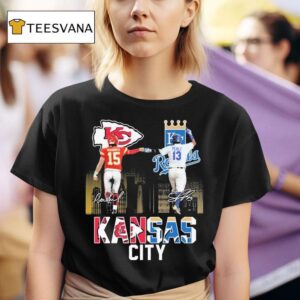 Patrick Mahomes X Salvador Perez Kansas City Chiefs Kansas City Royals Signatures T Shirt