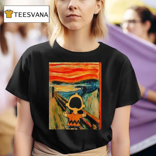 Peanuts Charlie Brown Scream Ar T Shirt