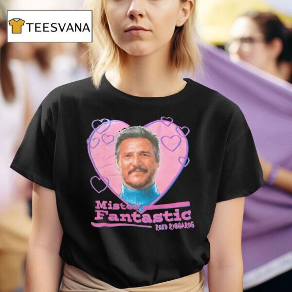 Pedro Pascal Mister Fantastic Reed Richards T Shirt