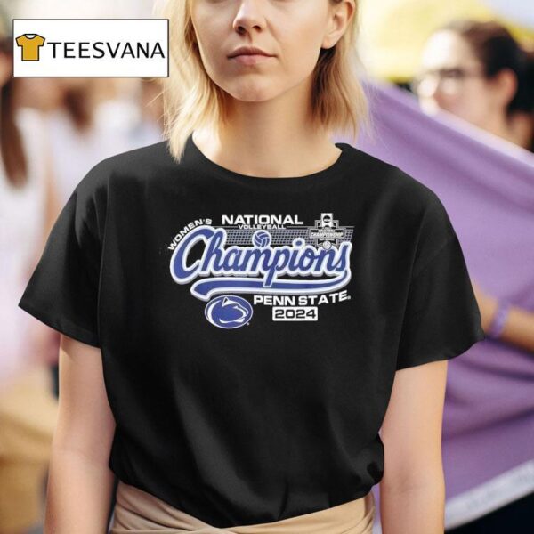 Penn State Nittany Lions National Champs W Volleyball T Shirt