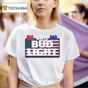 Red White Bruh Bud Ligh T Shirt