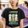 Rickey Henderson X Reggie Jackson Legends Signature Thank You For The Memories Oakland Athletics T Shirt