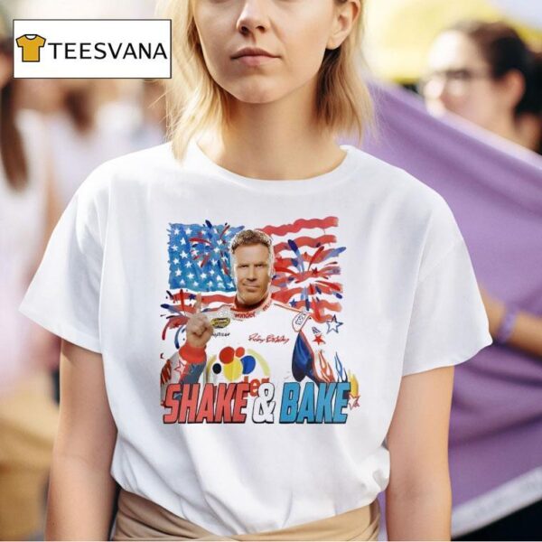 Ricky Bobby Shake And Bake T Shirt